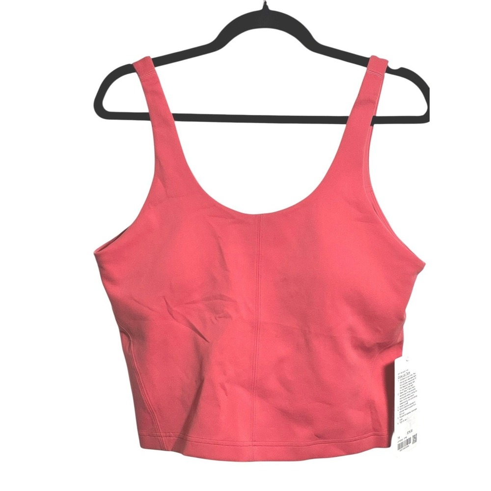 Lululemon Glow Up Tank Top | Desert Red | Size 14 | NWT